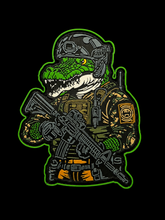 Load image into Gallery viewer, Tactical Homer the Alligator PVC patch
