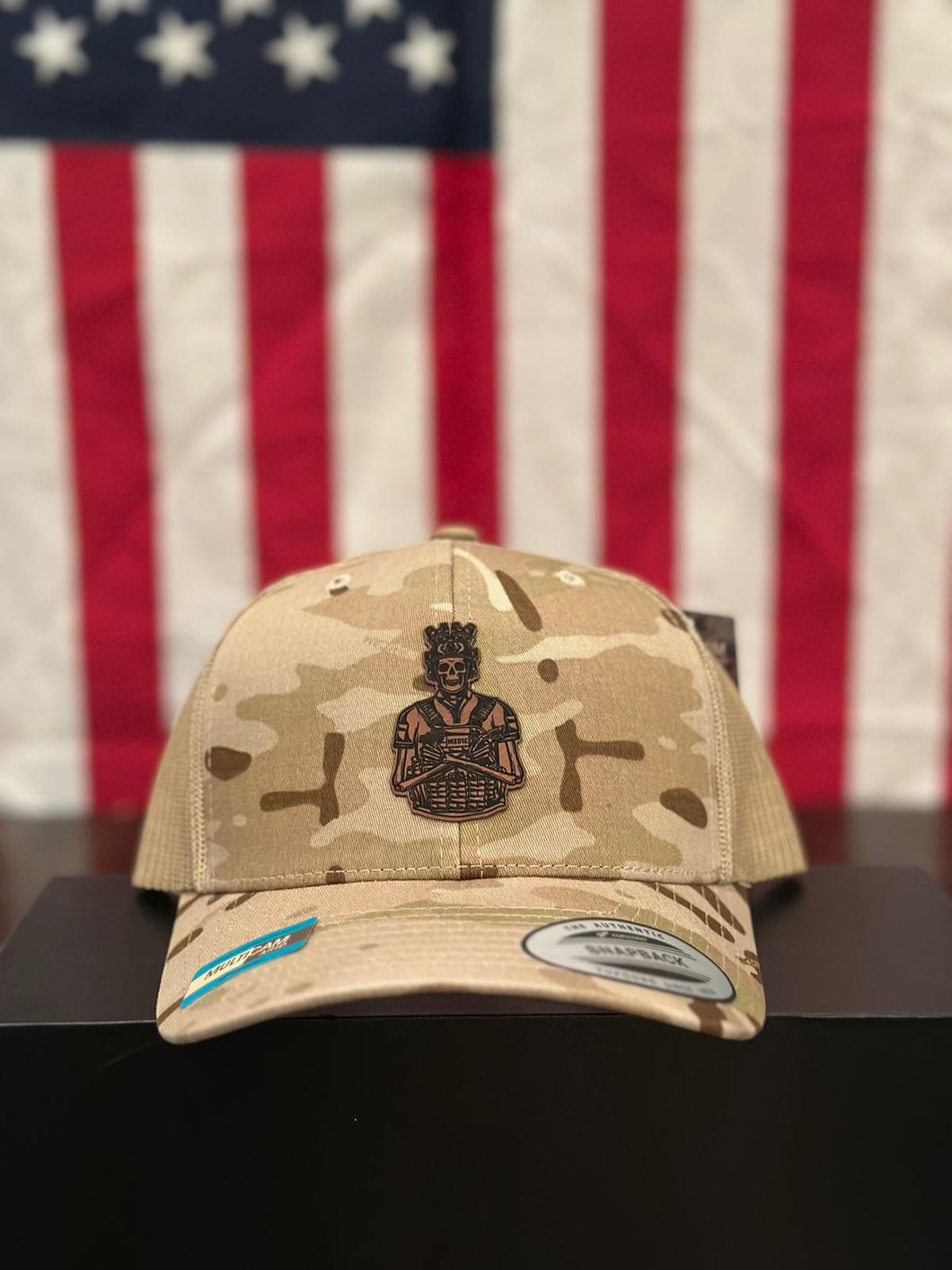 Multicam Arid Triad Medic Skull