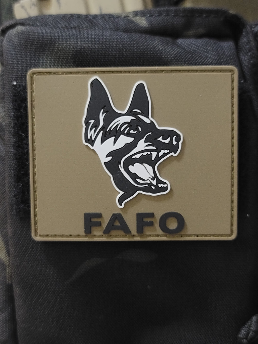FAFO K9 Patch Green